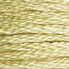 DMC 6 Strand Embroidery Floss Cotton Thread 3046 Medium Yellow Beige 8.7 Yards 1 Skein