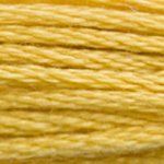 DMC 6 Strand Embroidery Floss Cotton Thread 3821 Straw 8.7 Yards 1 Skein