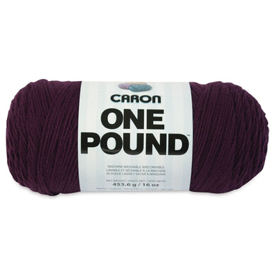 Caron One Pound Yarn Deep Violet