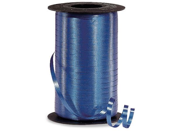 Royal Blue Curling Ribbon 500 Yard Roll 3/16 Inch Wide. - artcovecrafts.com