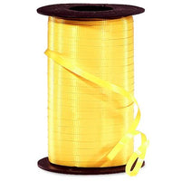 Dark Yellow Curling Ribbon 500 Yard Roll 3/16 Inch Wide. - artcovecrafts.com