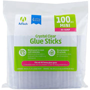 AdTech High-Temp Mini Glue Sticks Bulk 100 Pieces 5/16x4 inch