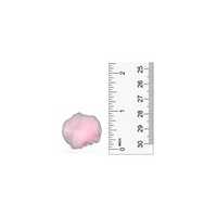 1 inch Light Pink Small Craft Pom Poms 100 Pieces - artcovecrafts.com