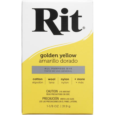 Rit Dye Golden Yellow Powder 1-1/8 oz