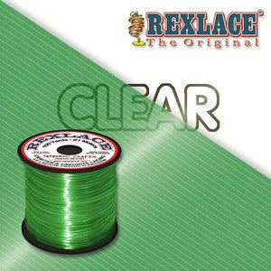 Clear Green Plastic Rexlace 100 Yard Roll - artcovecrafts.com