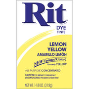 Rit Dye Powder Lemon Yellow 1-1/8 oz