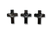 Mini Cross with Dove Acrylic Charm Capia 24 Pieces