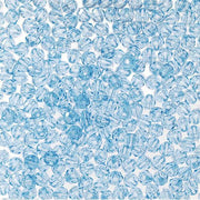 8mm Faceted Plastic Beads Transparent Lt Sapphire Bulk 1,000 Pieces - artcovecrafts.com