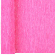 Pink Crepe Paper Sheets Folds 20 inch. X 8 ft.
