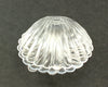 Clear & White Plastic Clam Shells Seashell Party Favors 12 Pieces - artcovecrafts.com