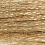 DMC 6 Strand Embroidery Floss Cotton Thread 738 Very Lt Tan 8.7 Yards 1 Skein