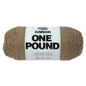 Caron One Pound Yarn - Taupe