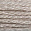 DMC 6 Strand Embroidery Floss Cotton Thread 453 Lt Shell Grey 8.7 Yards 1 Skein