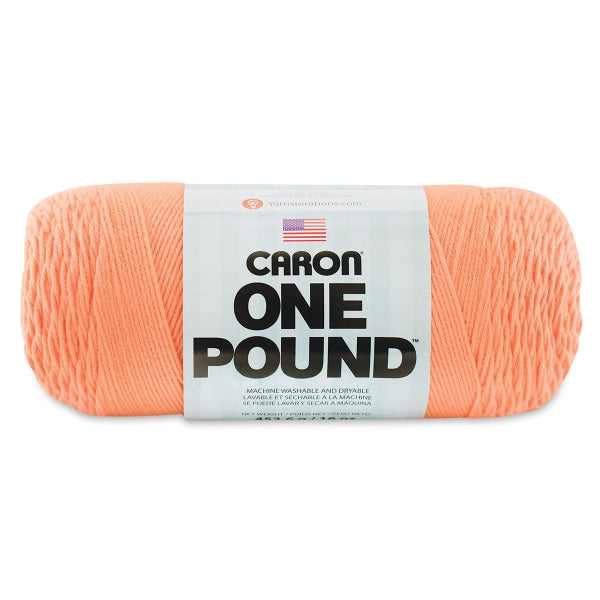 Caron One Pound Yarn - Peach