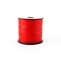 Neon Red Plastic Craft Lace Lanyard Gimp String Bulk 100 Yard Roll