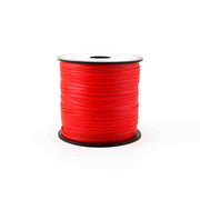 Neon Red Plastic Craft Lace Lanyard Gimp String Bulk 100 Yard Roll