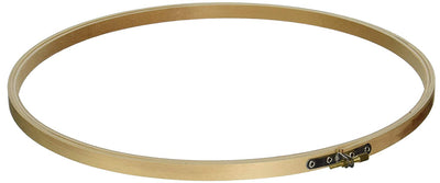 14 inch Large Round Wooden Embroidery Hoop 1 Piece - artcovecrafts.com