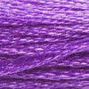 DMC 6 Strand Embroidery Floss Cotton Thread 208 Very Dk Lavender 8.7 Yards 1 Skein