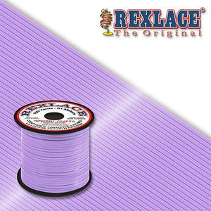 Lavender Plastic Rexlace 100 Yard Roll - artcovecrafts.com