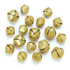 Glitter Gold Small Craft Jingle Bells Assorted Sizes 18 Pieces - artcovecrafts.com