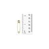 Gold Safety Pins Size 2 - 1.5 Inch 144 Pieces Premium Quality - artcovecrafts.com