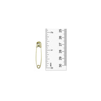 Gold Safety Pins Size 2 - 1.5 Inch 144 Pieces Premium Quality - artcovecrafts.com