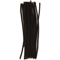 6mm Brown Pipe Cleaners 12 Inches 25 Pieces