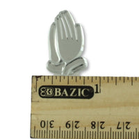 Mini Praying Hands Acrylic Charms Capias 24 Pieces
