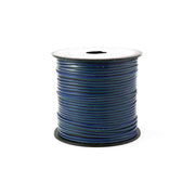 Black, Turquoise, Purple Combination Plastic Craft Lace Lanyard Gimp String Bulk 100 Yard Roll