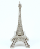 10 inch Silver Eiffel Tower Figurine 1 Piece - artcovecrafts.com