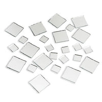 Darice Square Mirrors Assorted Sized 1613-53 - artcovecrafts.com