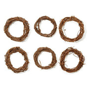 6" Darice Grapevine Wreath 1 Piece GPV6 - artcovecrafts.com