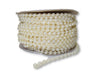 4mm Ivory Plastic Fused Pearls Garland Strands for Decorating & Crafts 24 Yards - artcovecrafts.com
