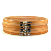 12 inch Large Round Wooden Embroidery Hoops Bulk Wholesale 12 Pieces - artcovecrafts.com