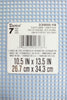 7 Mesh Count Country Blue Plastic Canvas Sheet 10.5 x 13.5 Inch 1 Sheet - artcovecrafts.com