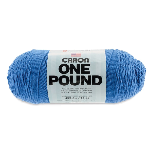 Caron One Pound Yarn Pale Royal Blue