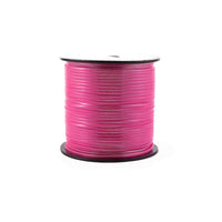 Clear Raspberry Plastic Craft Lace Lanyard Gimp String Bulk 100 Yard Roll