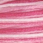 DMC 6 Strand Embroidery Floss Cotton Thread 48 Variegated Baby Pink 8.7 Yards 1 Skein