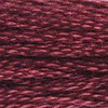 DMC 6 Strand Embroidery Floss Cotton Thread 902 Very Dk Garnet 8.7 Yards 1 Skein