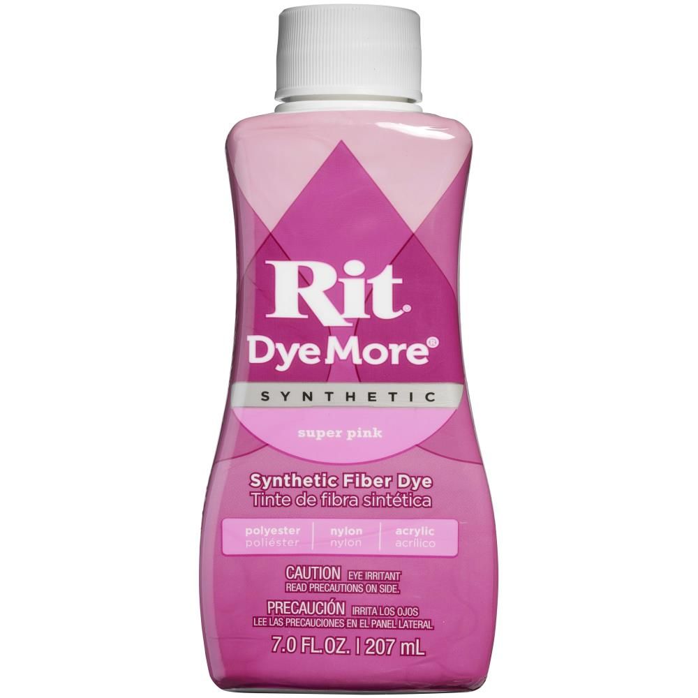 Rit Dye More Synthetic Super Pink 7oz