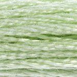 DMC 6 Strand Embroidery Floss Cotton Thread 369 Very Lt Pistachio Green 8.7 Yards 1 Skein