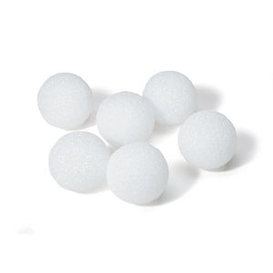 6 Inch Foam Polystyrene Balls for Art & Crafts Projects (4 Piece Set)