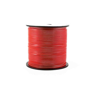 Clear Red Plastic Craft Lace Lanyard Gimp String Bulk 100 Yard Roll