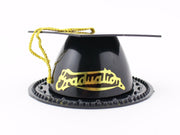 Black Graduation hat Cap Party Favor Box 3.5 Inch Graduation Party - artcovecrafts.com