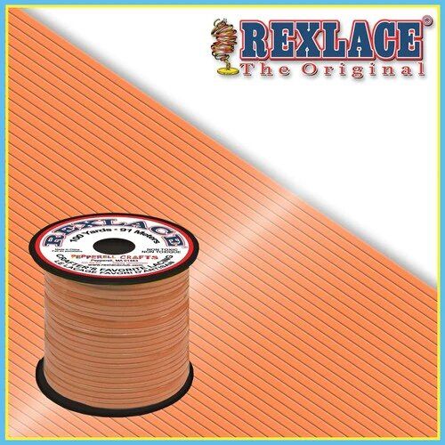 Coral Plastic Rexlace 100 Yard Roll - artcovecrafts.com