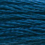 DMC 6 Strand Embroidery Floss Cotton Thread 3842 Dark Wedgewood 8.7 Yards 1 Skein