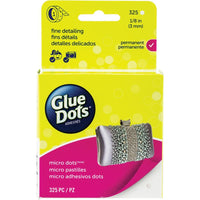 1/8 inch 3mm Glue Dots Micro Dots Roll 325 Pieces