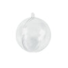 3 inch 80mm Fillable Plastic Ornament Balls for Craft