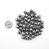 3/8 Inch 10mm Small Tiny Silver Craft Jingle Bells Charms Bulk 144 Pieces - artcovecrafts.com