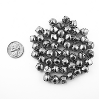 0.5 Inch 13mm Small Silver Craft Jingle Bells Bulk 144 Pieces - artcovecrafts.com